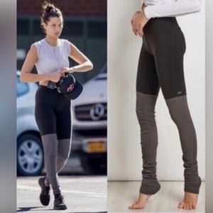 Alo goddess leggings over the foot